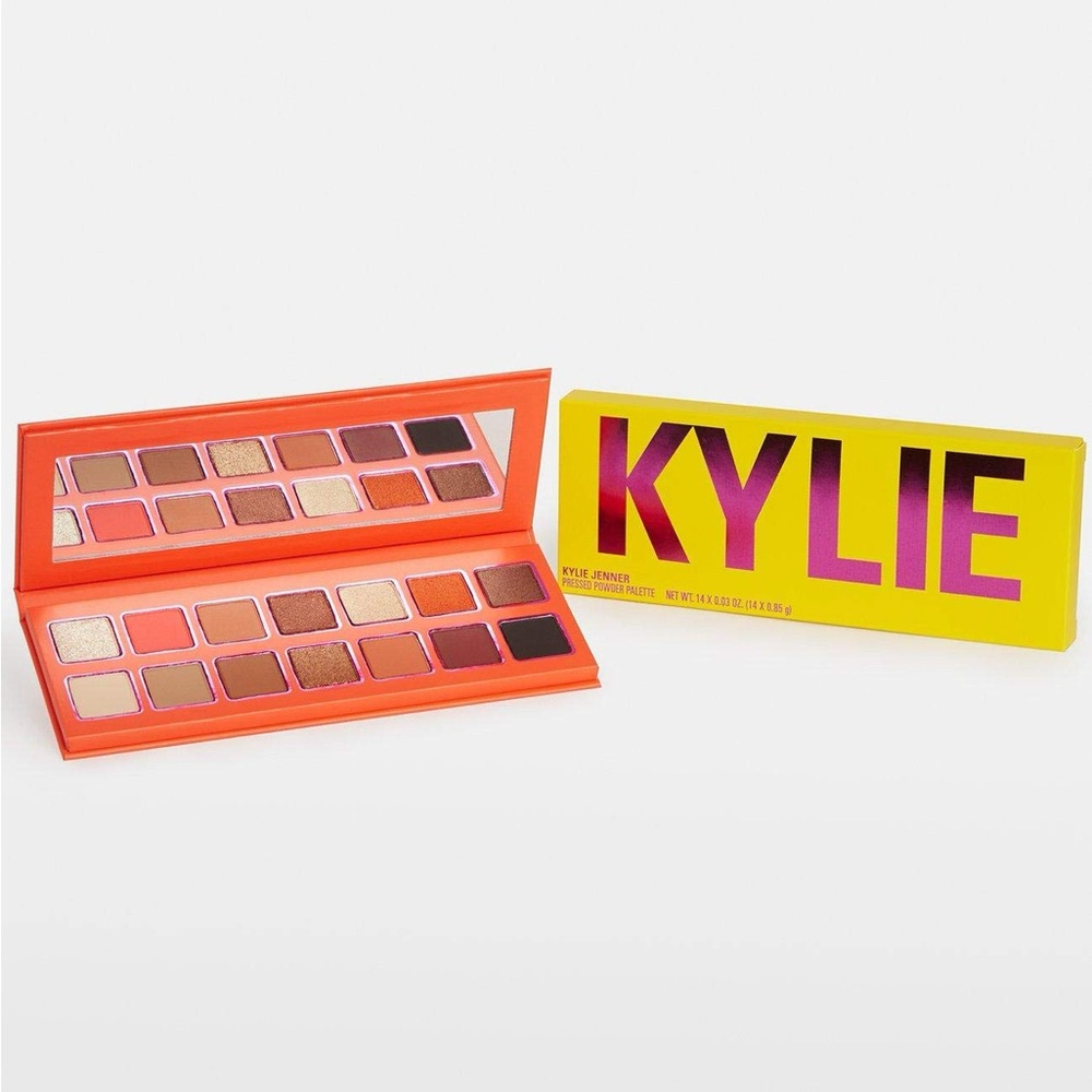 Kylie Cosmetics Eyeshadow Palette - Striking Red and Yellow